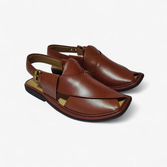 Premium Leather Peshawari Chappal -LS10