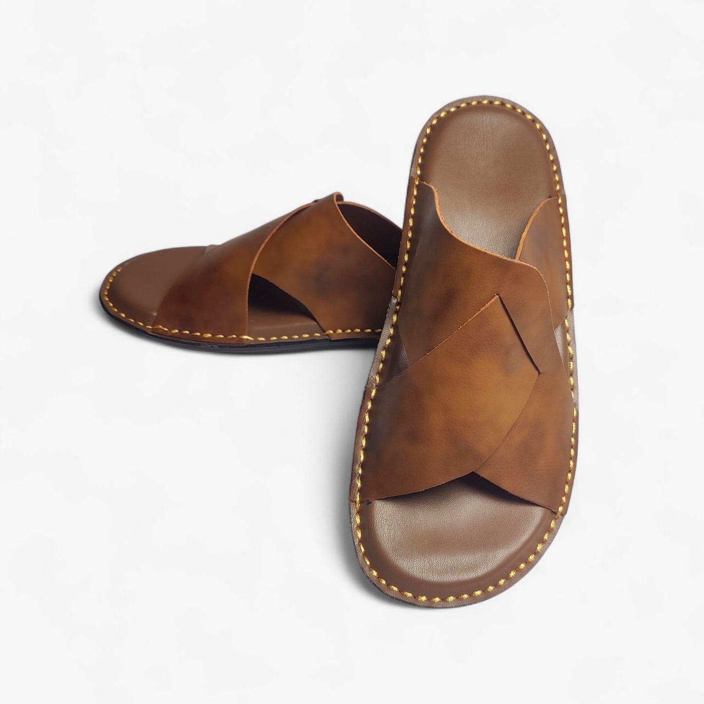 Handmade Leather Slippers - LS05