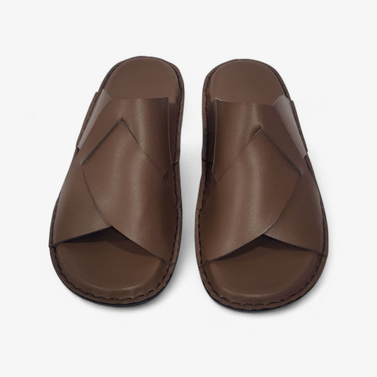 Premium Leather Slippers - LS03