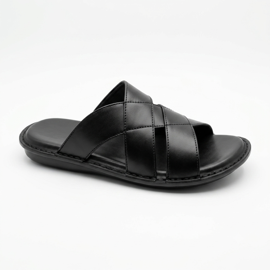 Premium Leather Slippers - LS11