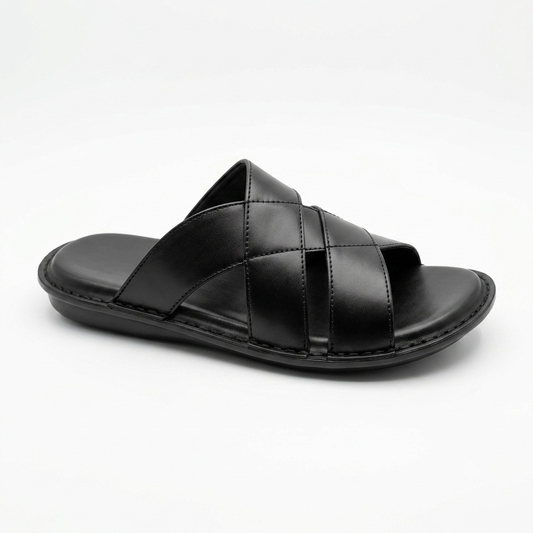 Premium Leather Slippers - LS11