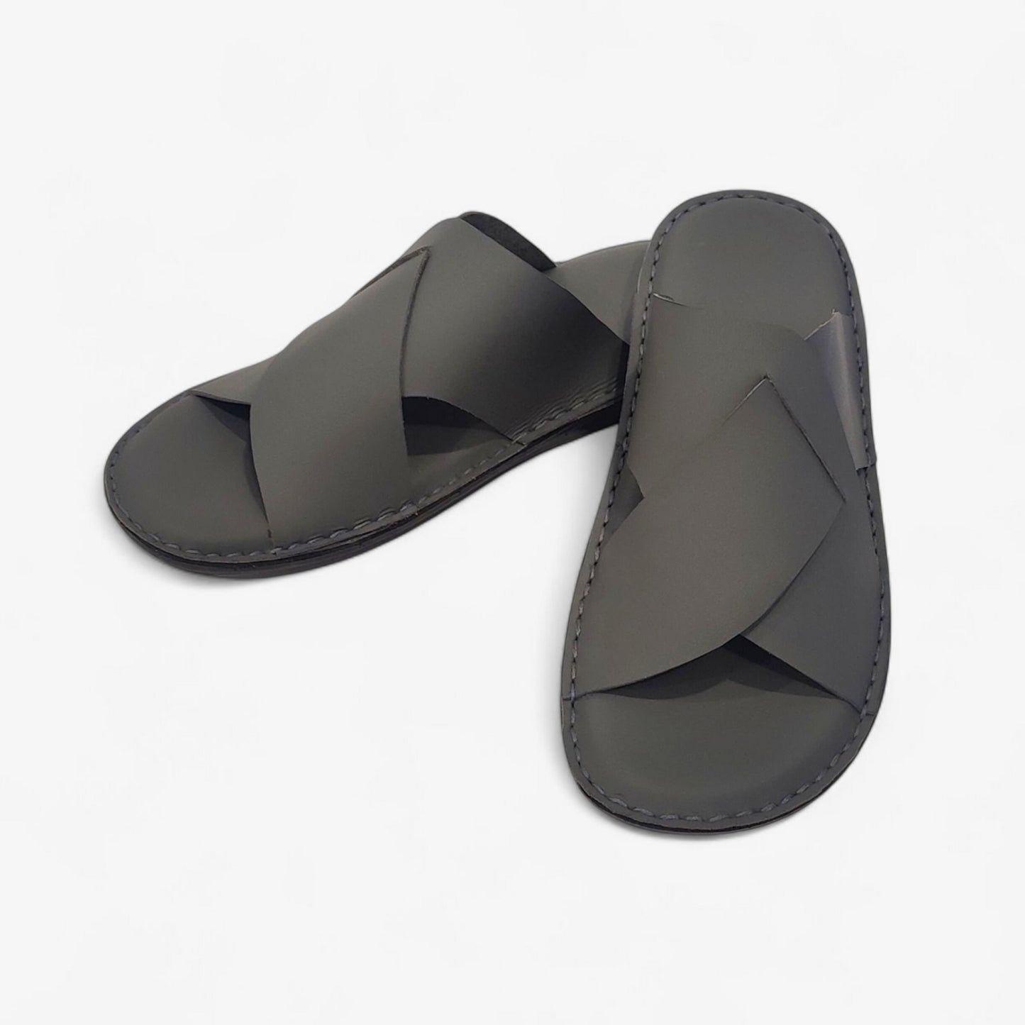 Premium Leather Slippers - LS01