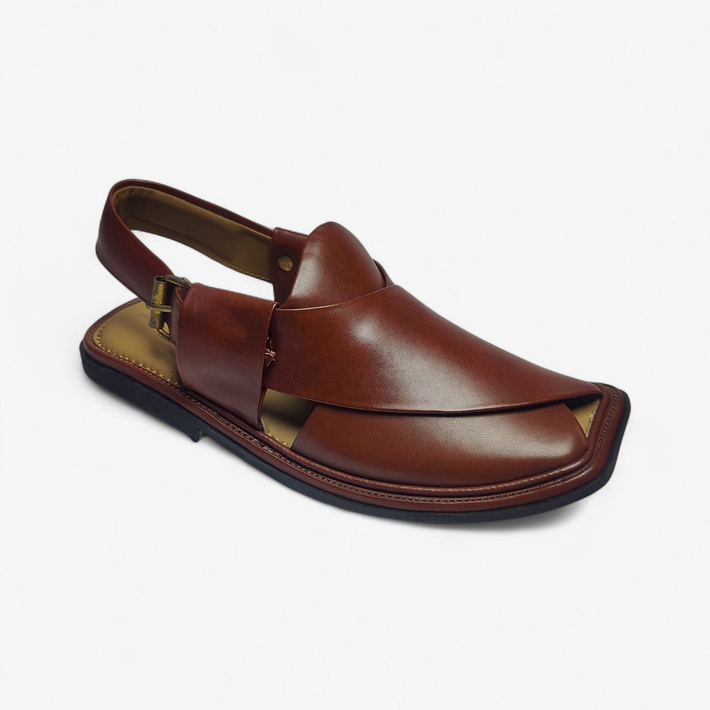 Premium Leather Peshawari Chappal -LS10