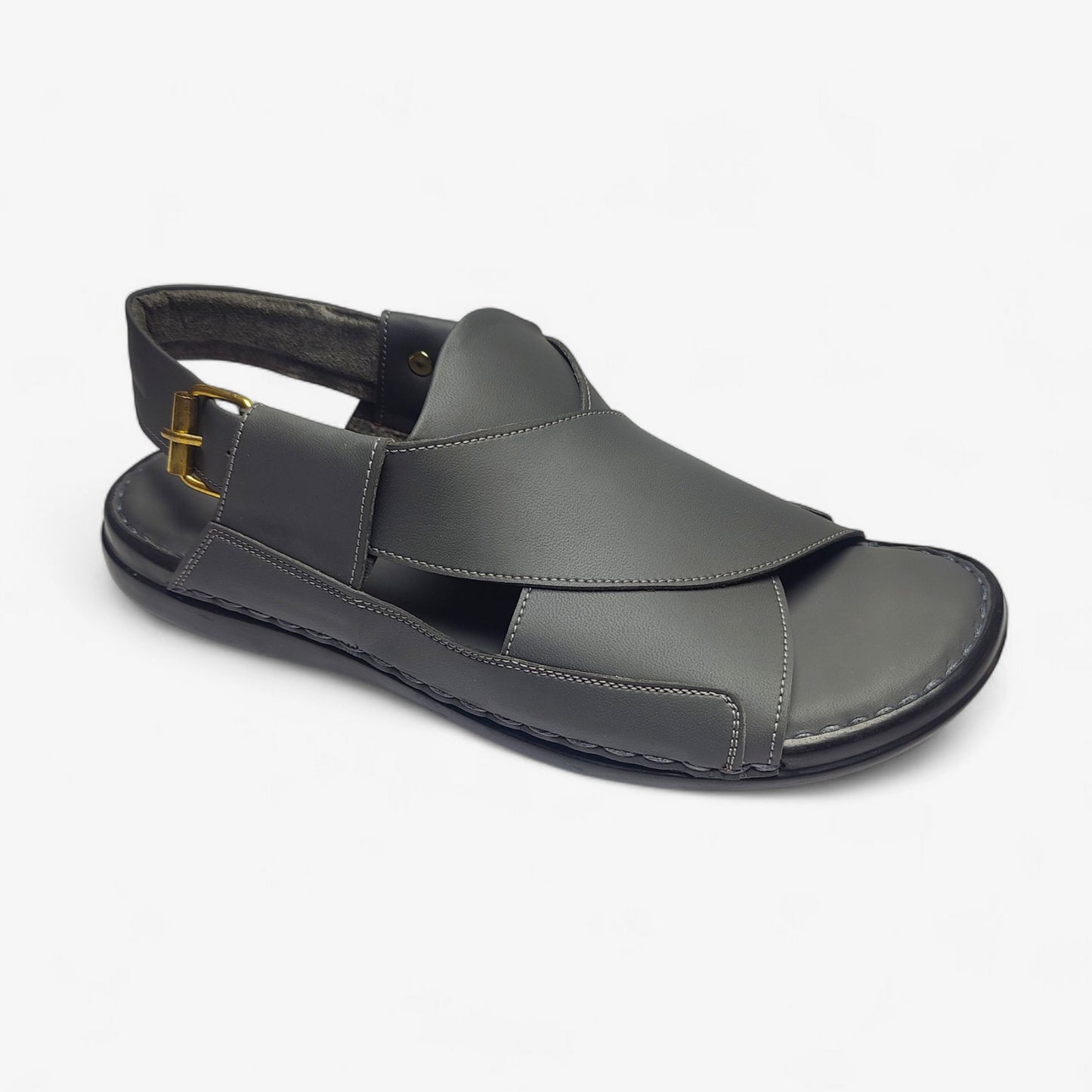 Modern Leather Peshawari Chappal - LS09