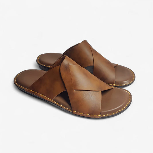 Handmade  Leather Slippers - LS05