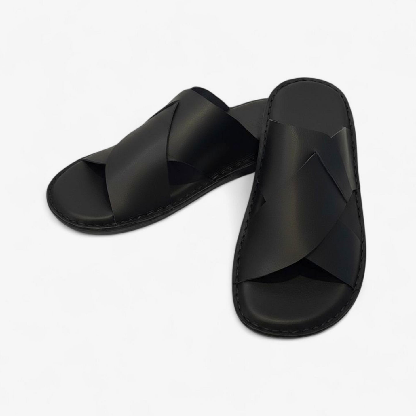 Handmade Leather Slippers -LS04